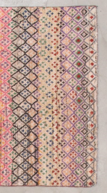 32120 AFGHAN MOROCCAN 3'7" x 6'4"