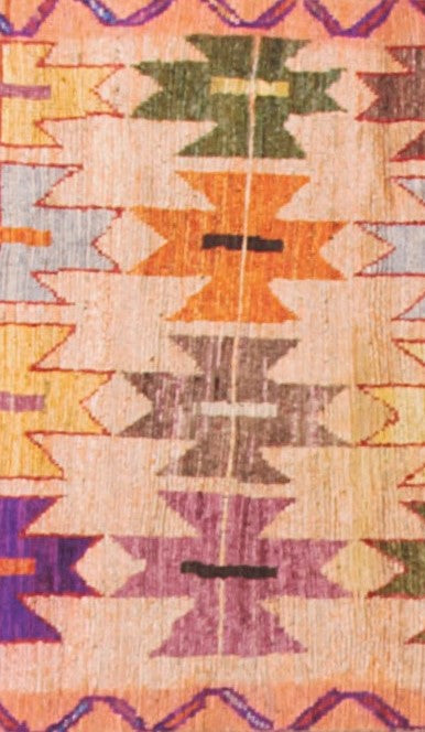 32140 AFGHAN MOROCCAN 3'4" x 6'2"
