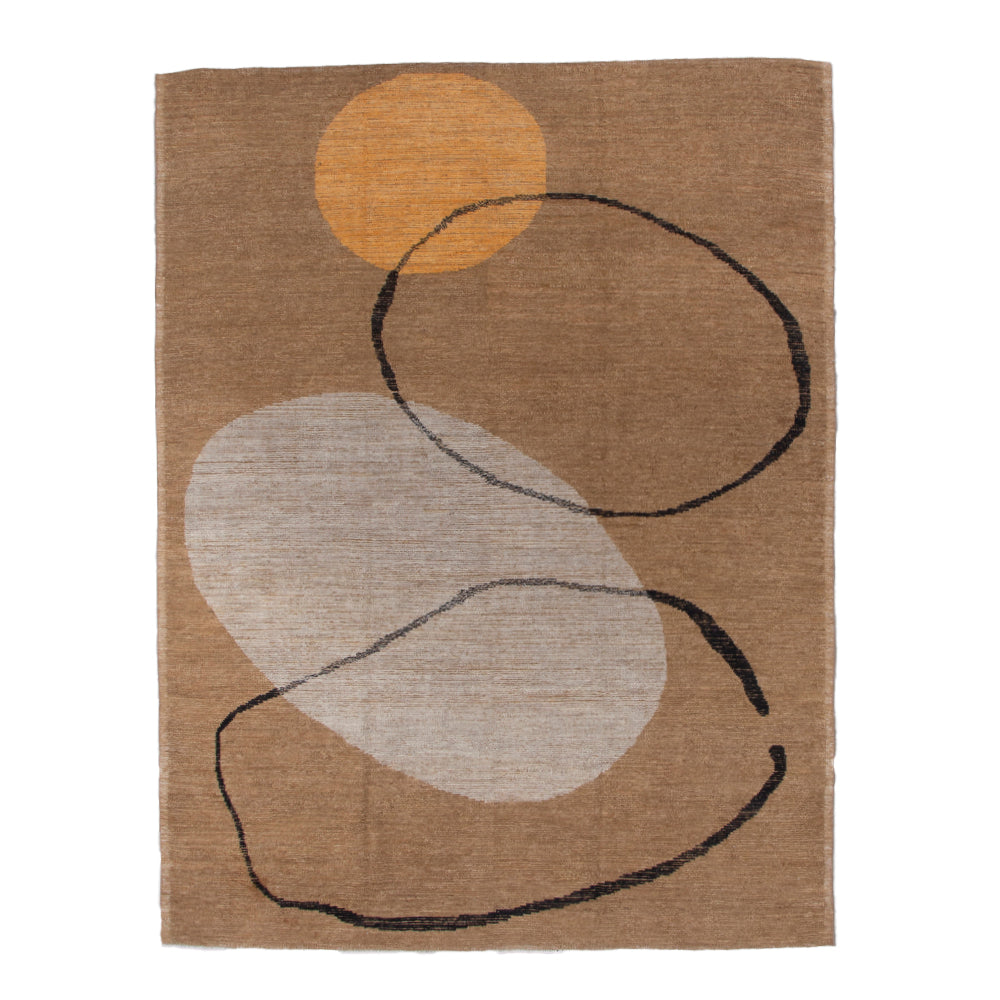 10028431 AFGHAN DISTRESSED 9'1" x 12'2"