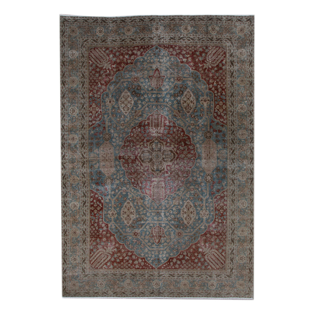 10028492 ANTIQUE TABRIZ 8'7" x 12'5"