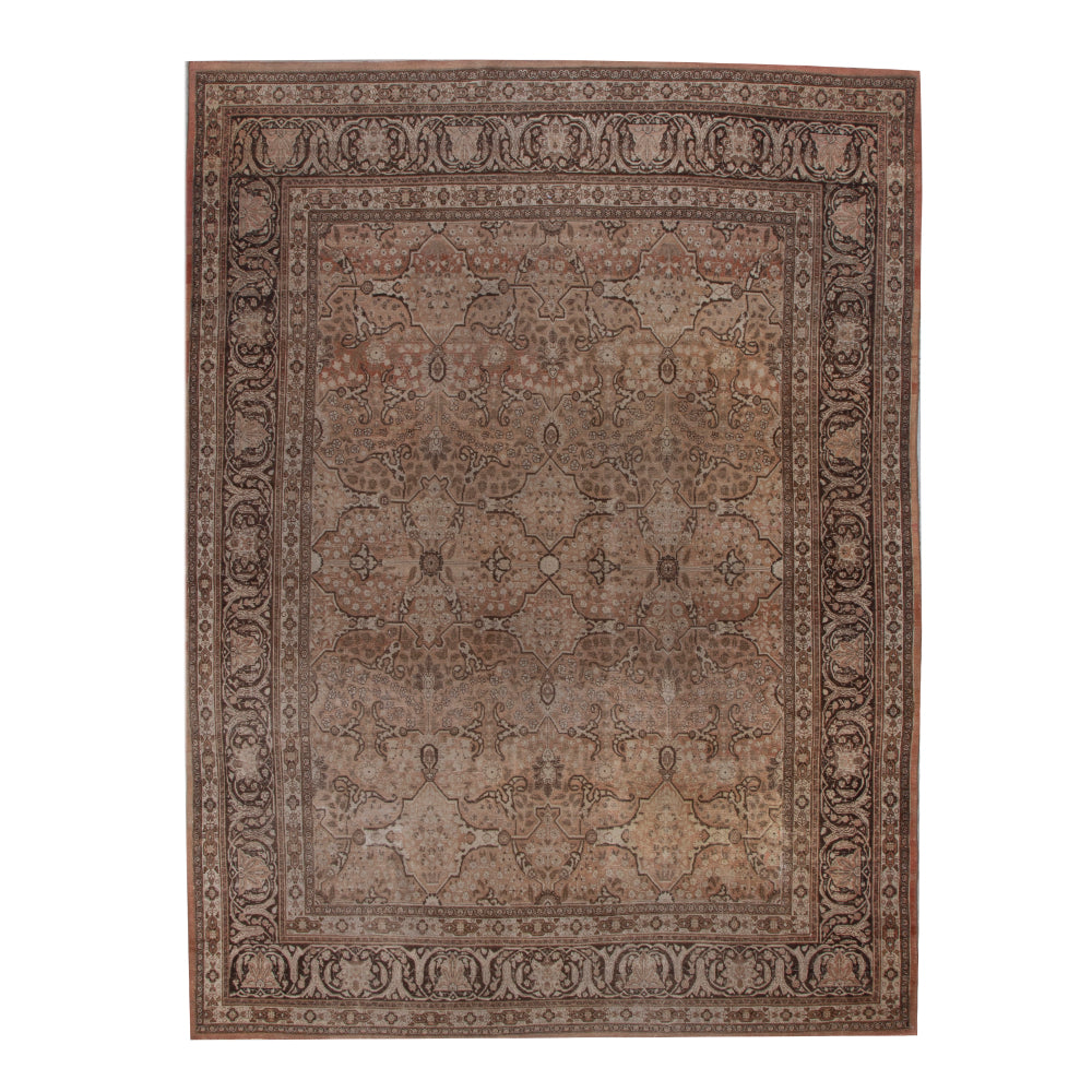 10028648 VINTAGE TABRIZ 9'11" x 13'5"