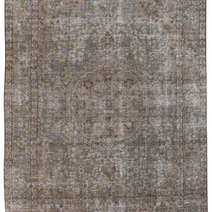 30091 VINTAGE TABRIZ 7'4" x 10'11"