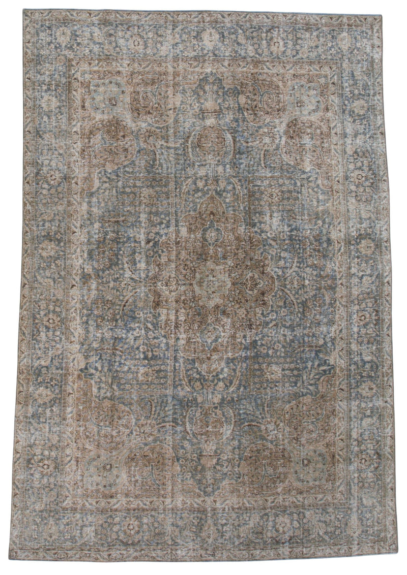 30097 VINTAGE TABRIZ 7'8" x 11'5"