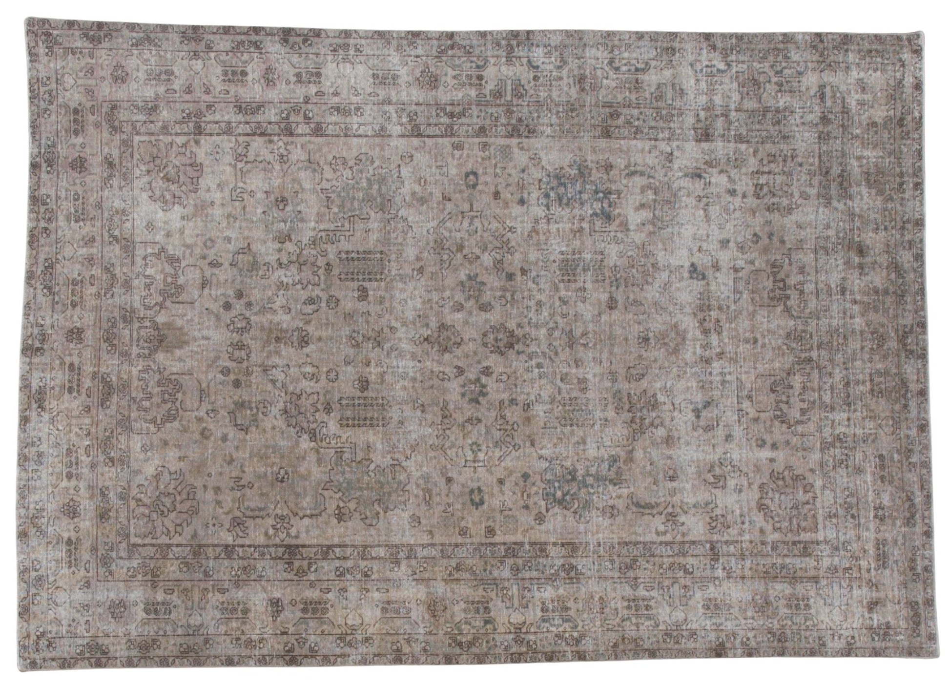 30275 VINTAGE TABRIZ 6'10" x 9'7"