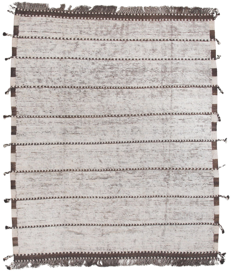 30609 AFGHAN DISTRESSED 8'5" x 9'11"
