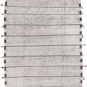 30609 AFGHAN DISTRESSED 8'5" x 9'11"