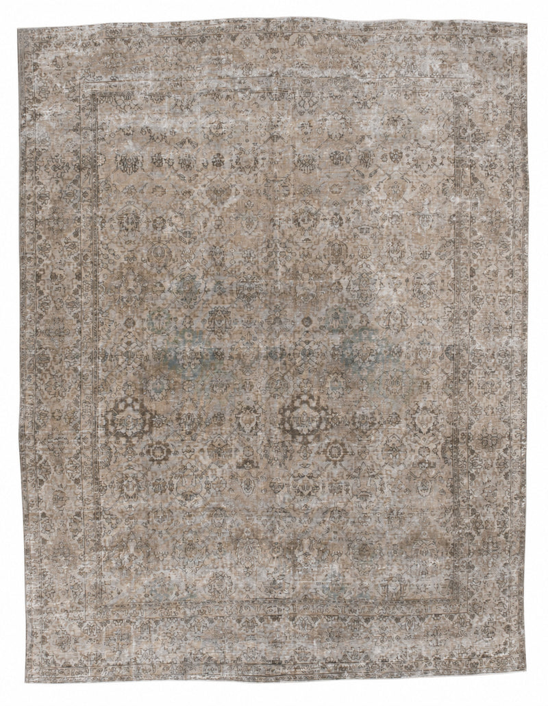31033 VINTAGE TABRIZ 9'7" x 12'7"