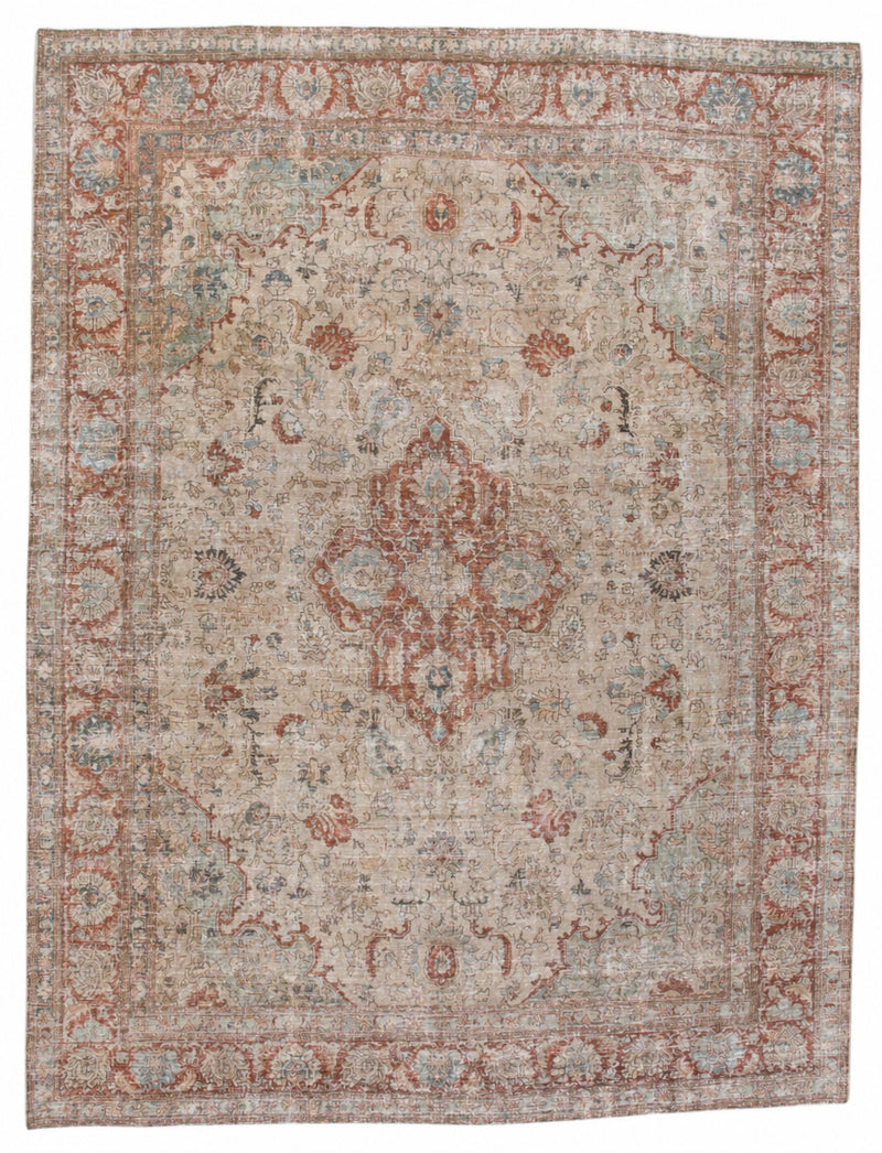 31034 VINTAGE TABRIZ 8'11" x 11'10"