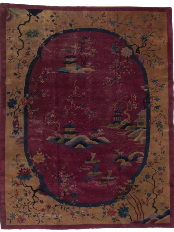 31816   CHINESE ART DECO  9 x 11'5"