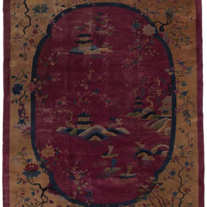 31816   CHINESE ART DECO  9 x 11'5"