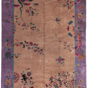 31819   CHIINESE ART DECO  8'8" x 11'6"