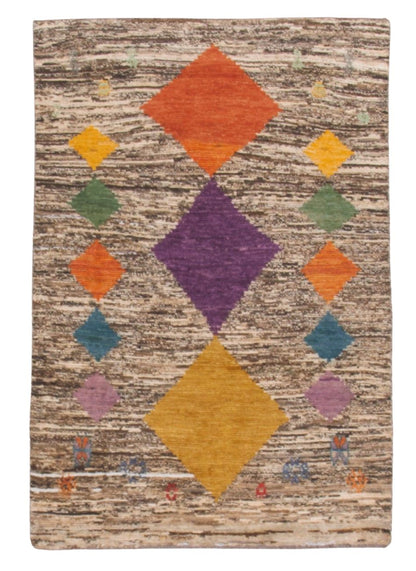 32119 AFGHAN MOROCCAN 3'11" x 5'9"