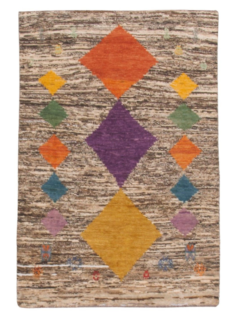 32119 AFGHAN MOROCCAN 3'11" x 5'9"