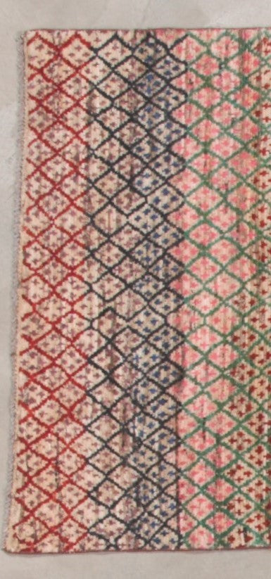 32120 AFGHAN MOROCCAN 3'7" x 6'4"