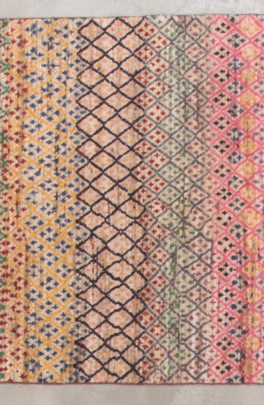 32120 AFGHAN MOROCCAN 3'7" x 6'4"