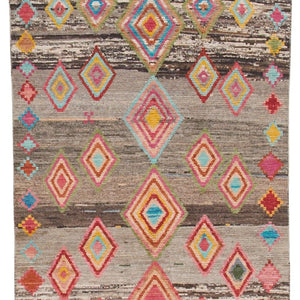 32121 AFGHAN MOROCCAN 3'9" x 5'9"
