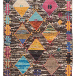32122 AFGHAN MOROCCAN 3'11" x 5'10"