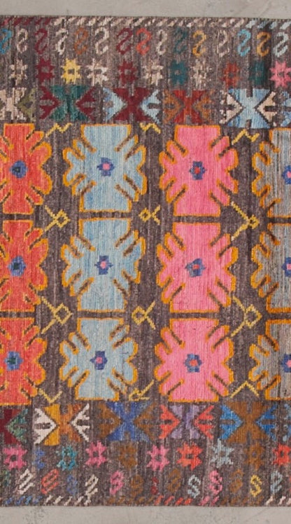 32123 AFGHAN MOROCCAN 4'1" x 6'0"