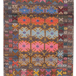 32123 AFGHAN MOROCCAN 4'1" x 6'0"