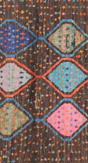 32126 AFGHAN MOROCCAN 2'9" x 4'1"