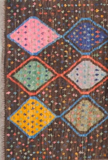 32126 AFGHAN MOROCCAN 2'9" x 4'1"