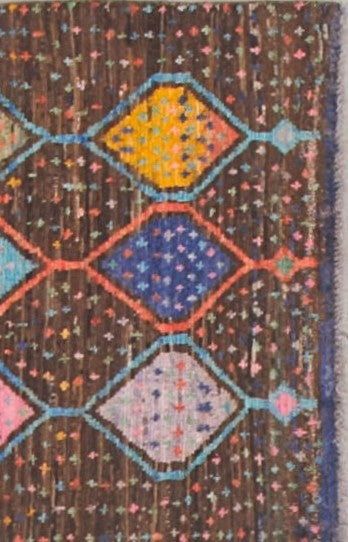 32126 AFGHAN MOROCCAN 2'9" x 4'1"