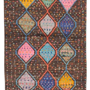32126 AFGHAN MOROCCAN 2'9" x 4'1"