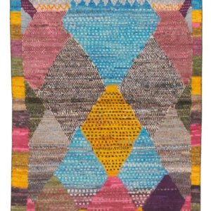 32131 AFGHAN MOROCCAN 2'11" x 4'5"