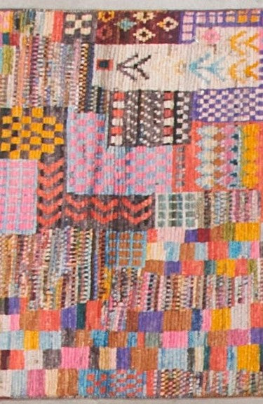 32132 AFGHAN MORROCCAN 2'9" x 4'11"
