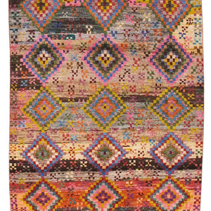 32134 AFGHAN MOROCCAN 4'0" x 5'9"