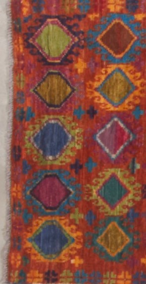 32137 AFGHAN MOROCCAN 2'10" x 4'10"