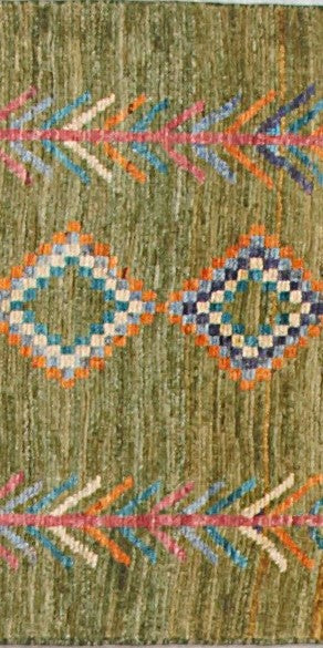 32142 AFGHAN MOROCCAN 2'10" x 4'6"