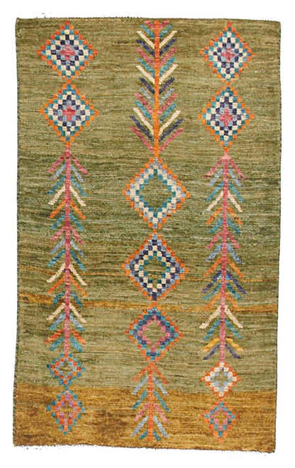 32142 AFGHAN MOROCCAN 2'10" x 4'6"