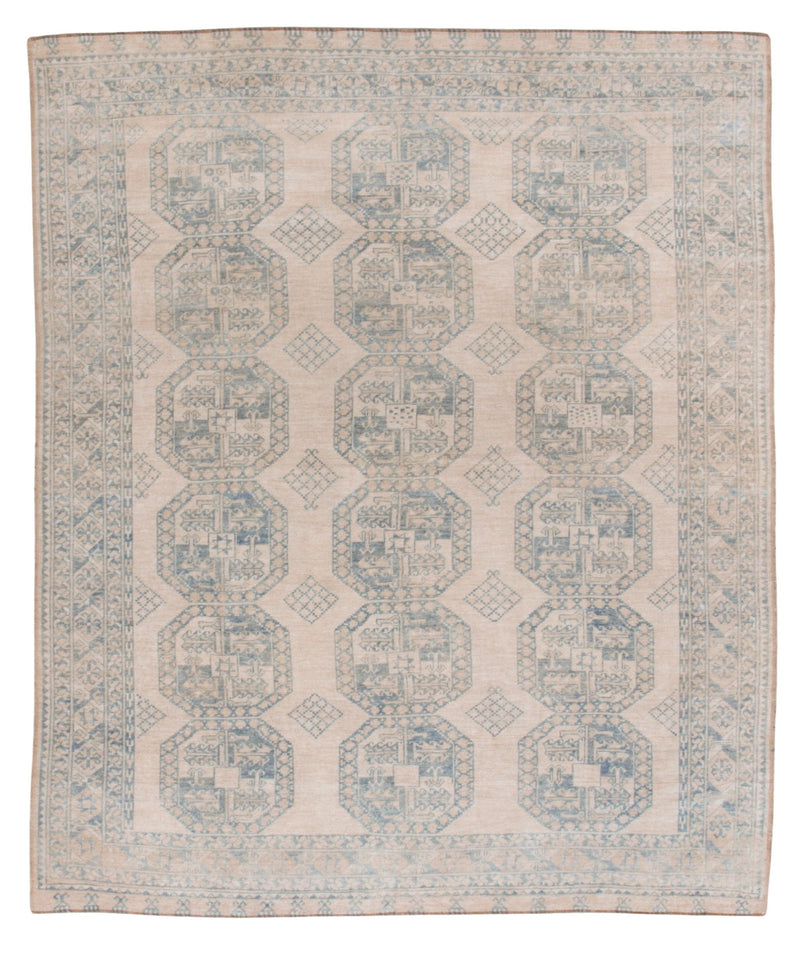32154 AFGHAN BOKHARA 9'0" x 10'8"