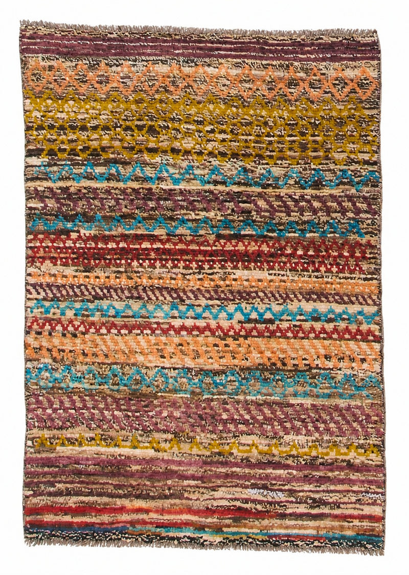 32424 AFGHAN MOROCCAN 2'8" x 3'11"