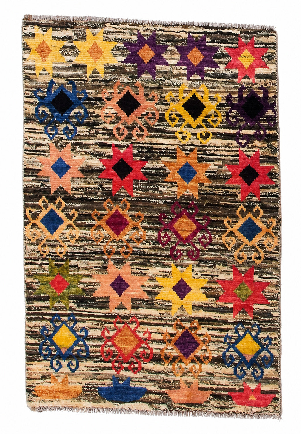 32426 AFGHAN MOROCCAN 2'7" x 4'0"