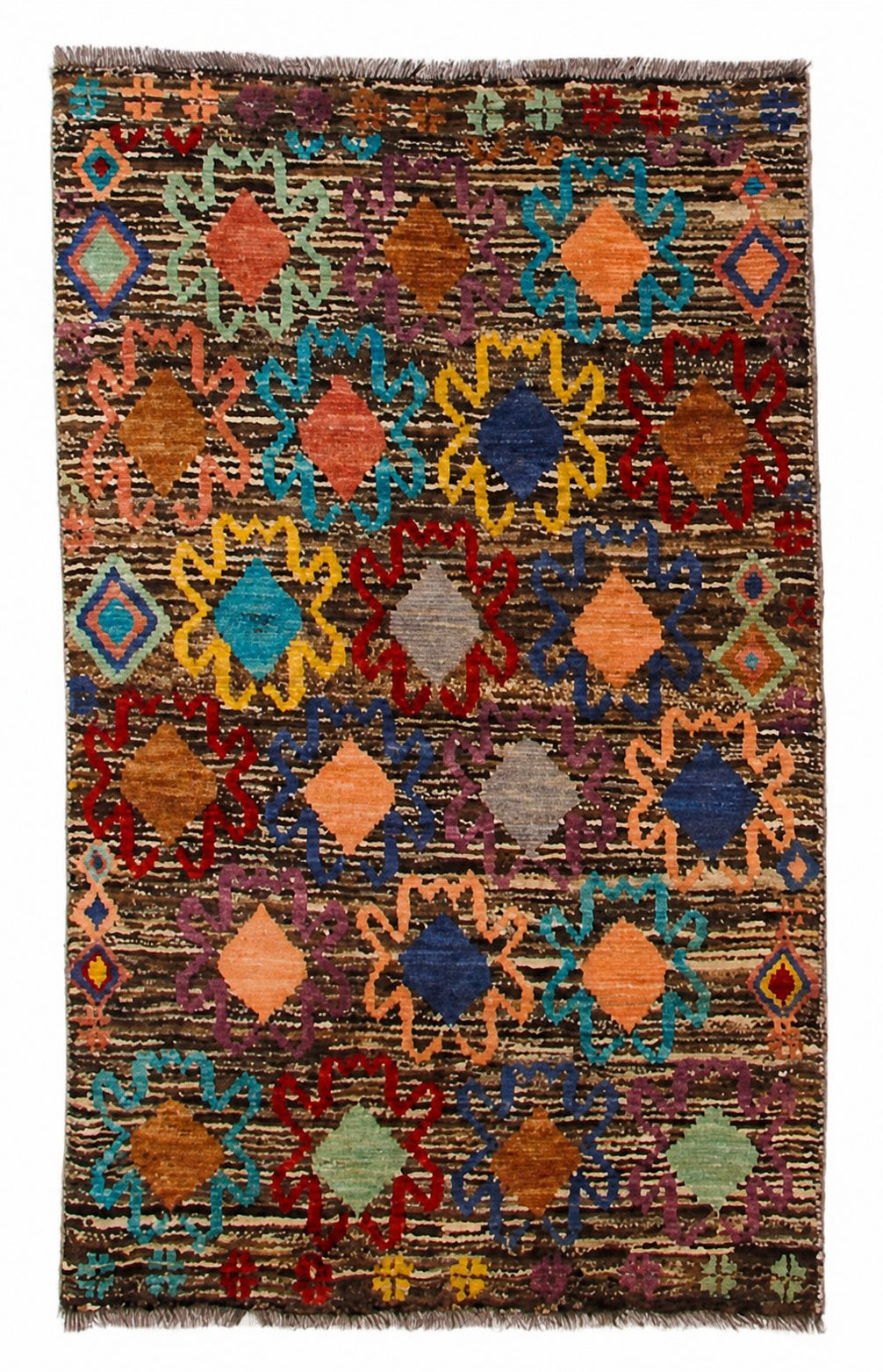 32428 AFGHAN MOROCCAN 2'11" x 4'8"