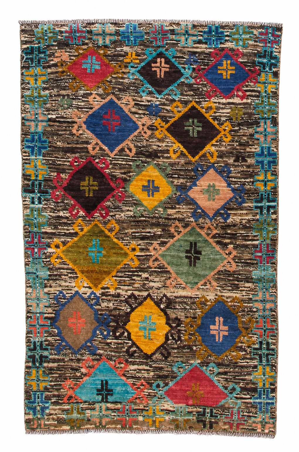 32431 AFGHAN MOROCCAN 3'0" x 4'9"
