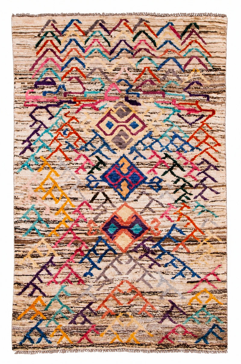 32433 AFGHA MOROCCAN 3'11" x 6'0"