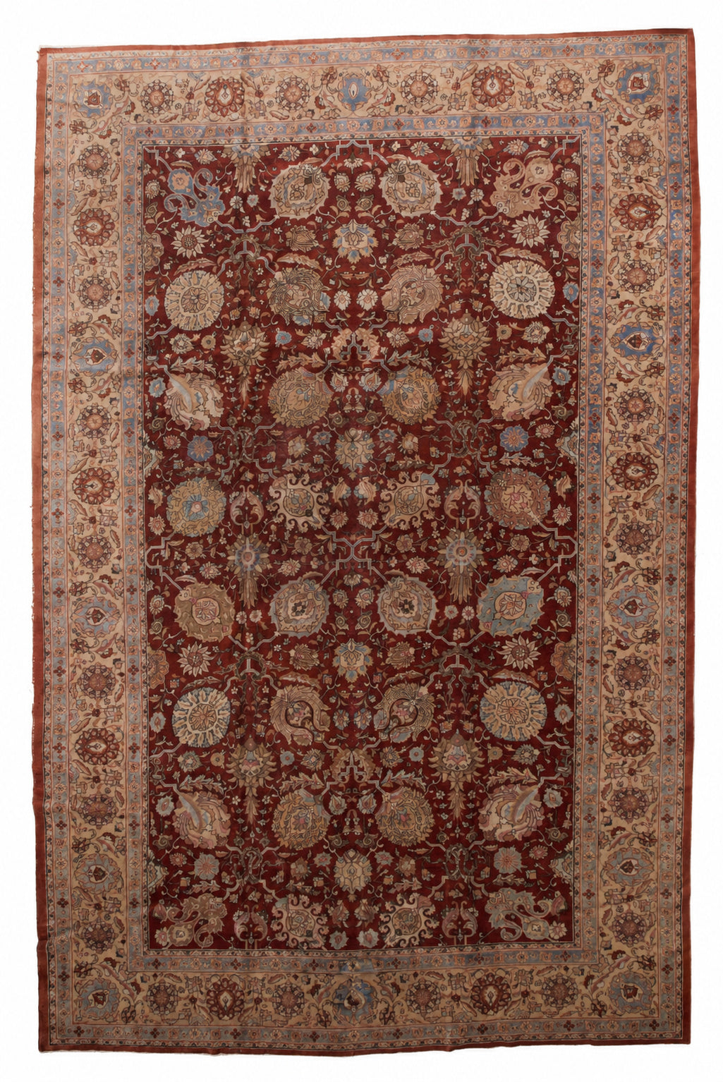 33637 VINTAGE TABRIZ 12'6" x 19'6"