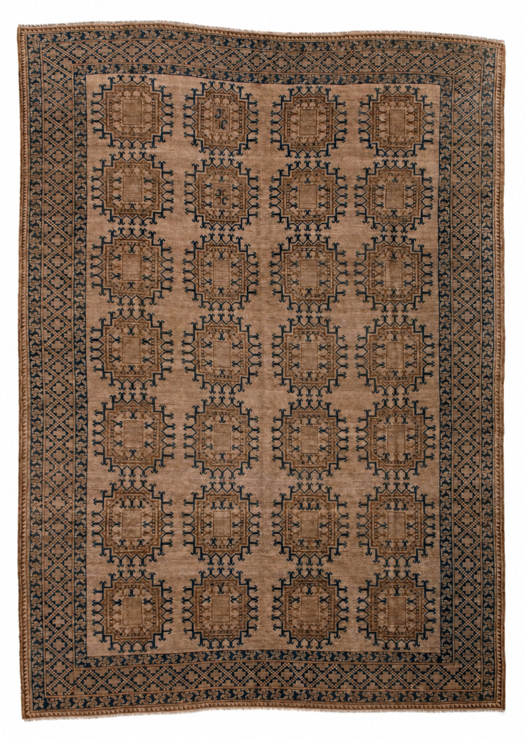 34632 AFGHAN BOKHARA 7'9" x 10'11"