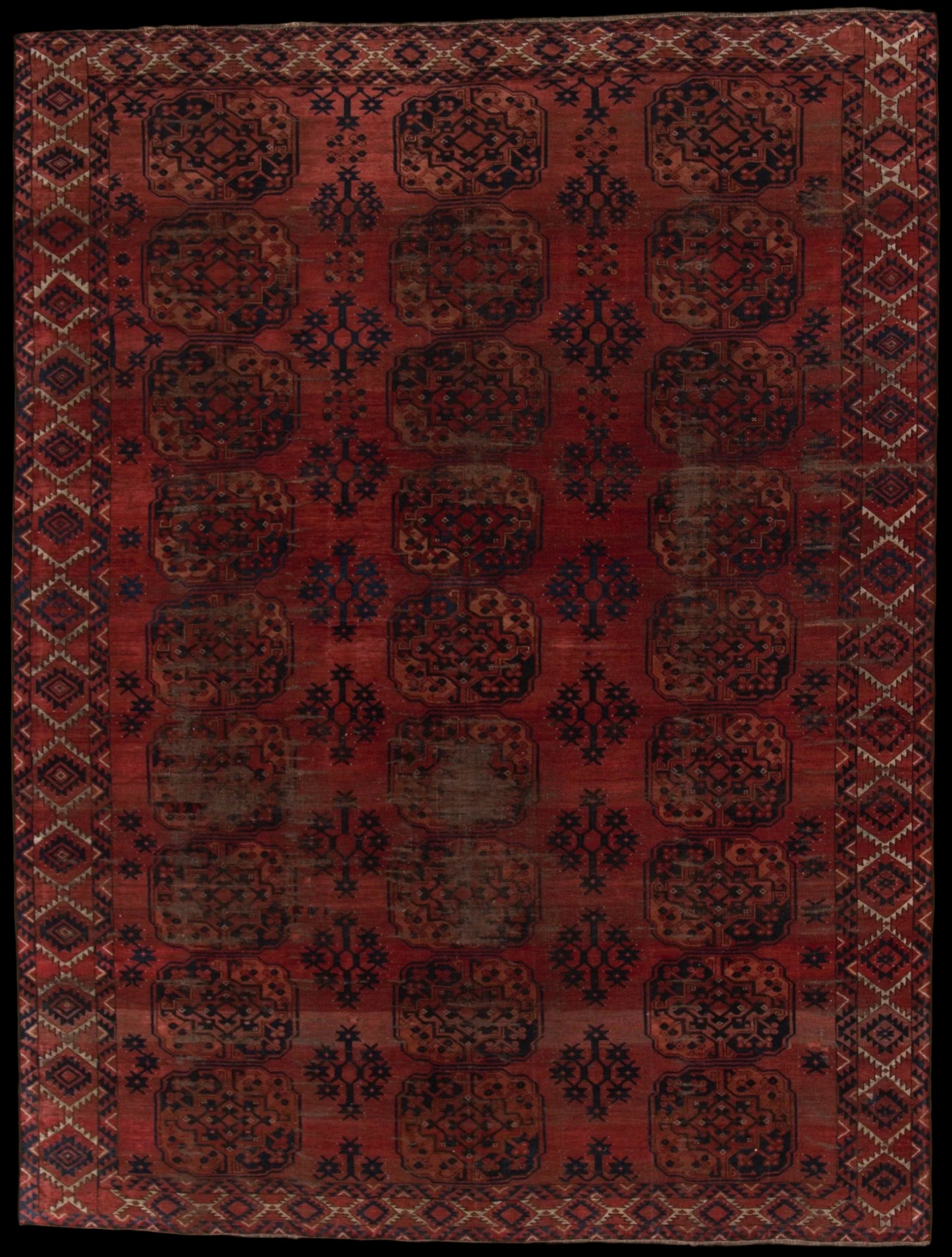 34748 AFGHAN BOKHARA 8'5" x 11'2"
