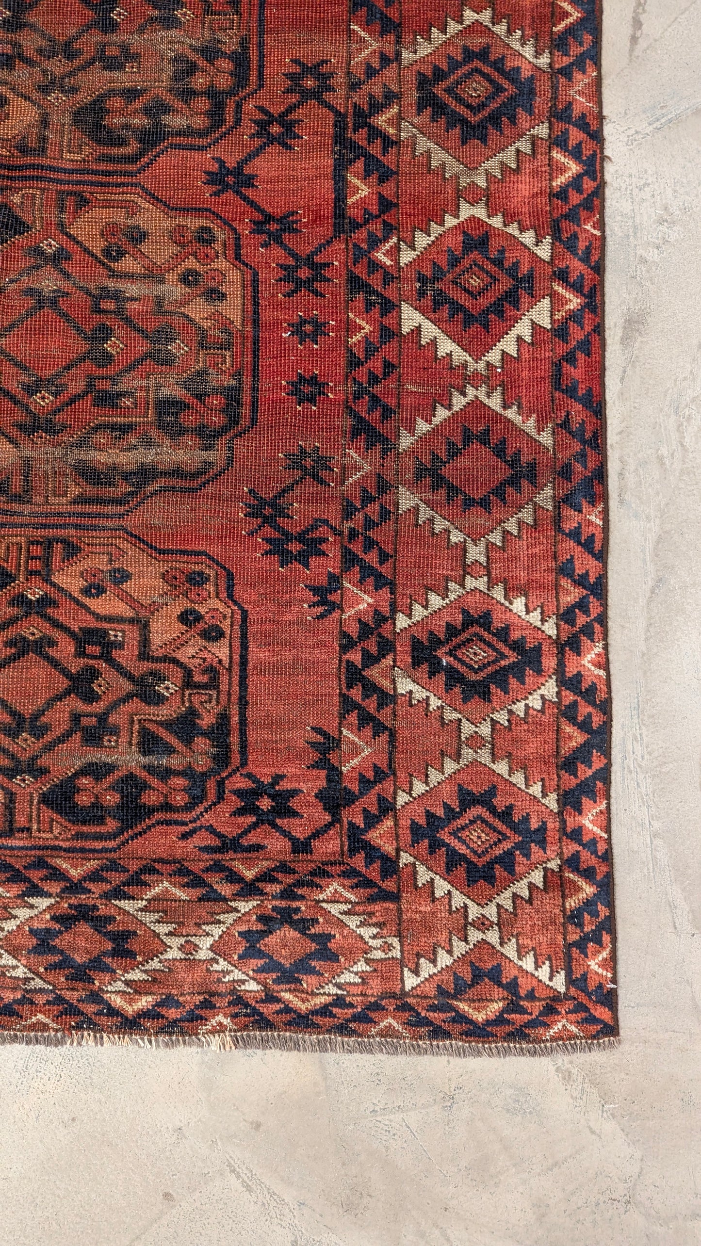 34748 AFGHAN BOKHARA 8'5" x 11'2"