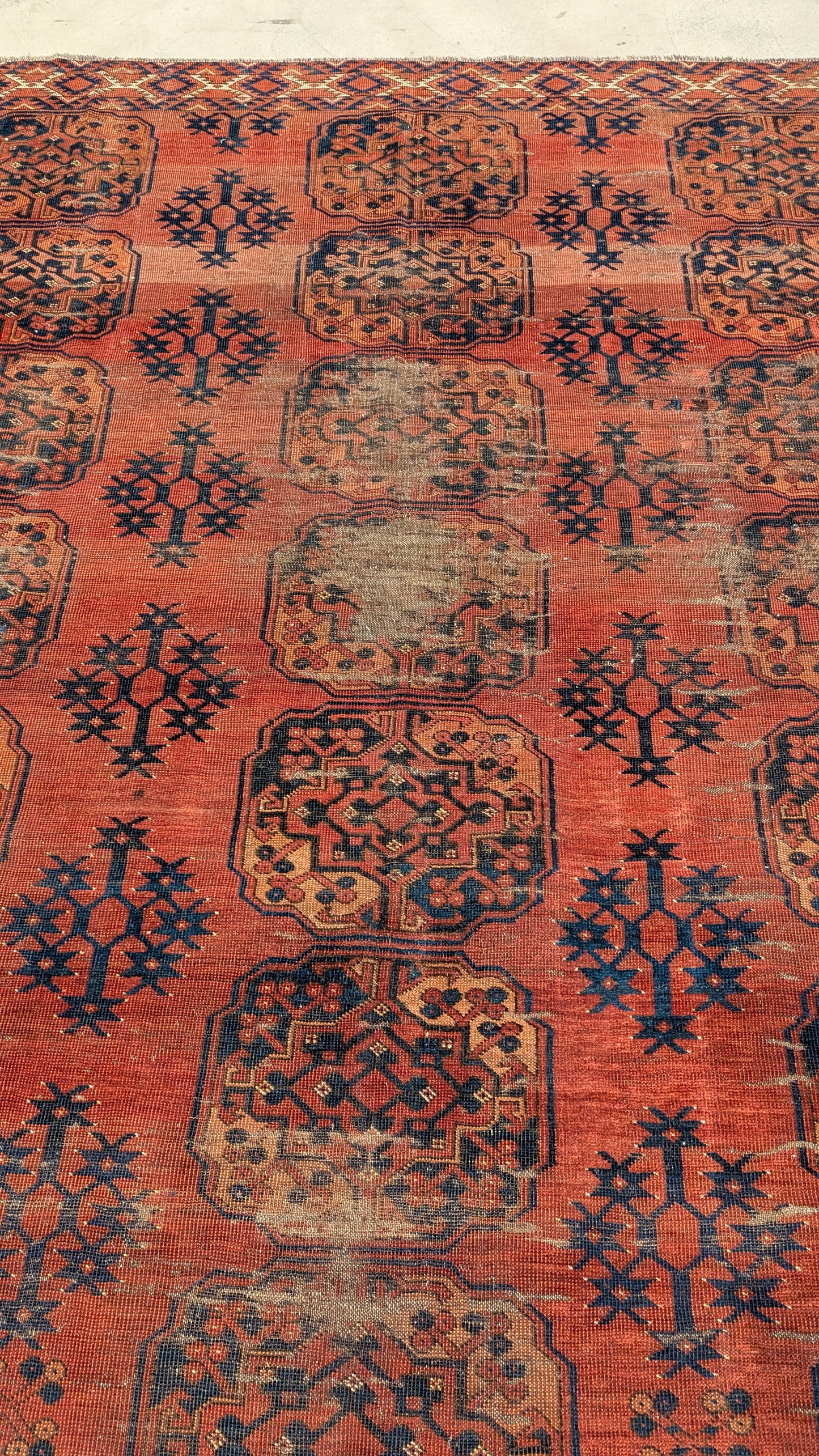 34748 AFGHAN BOKHARA 8'5" x 11'2"