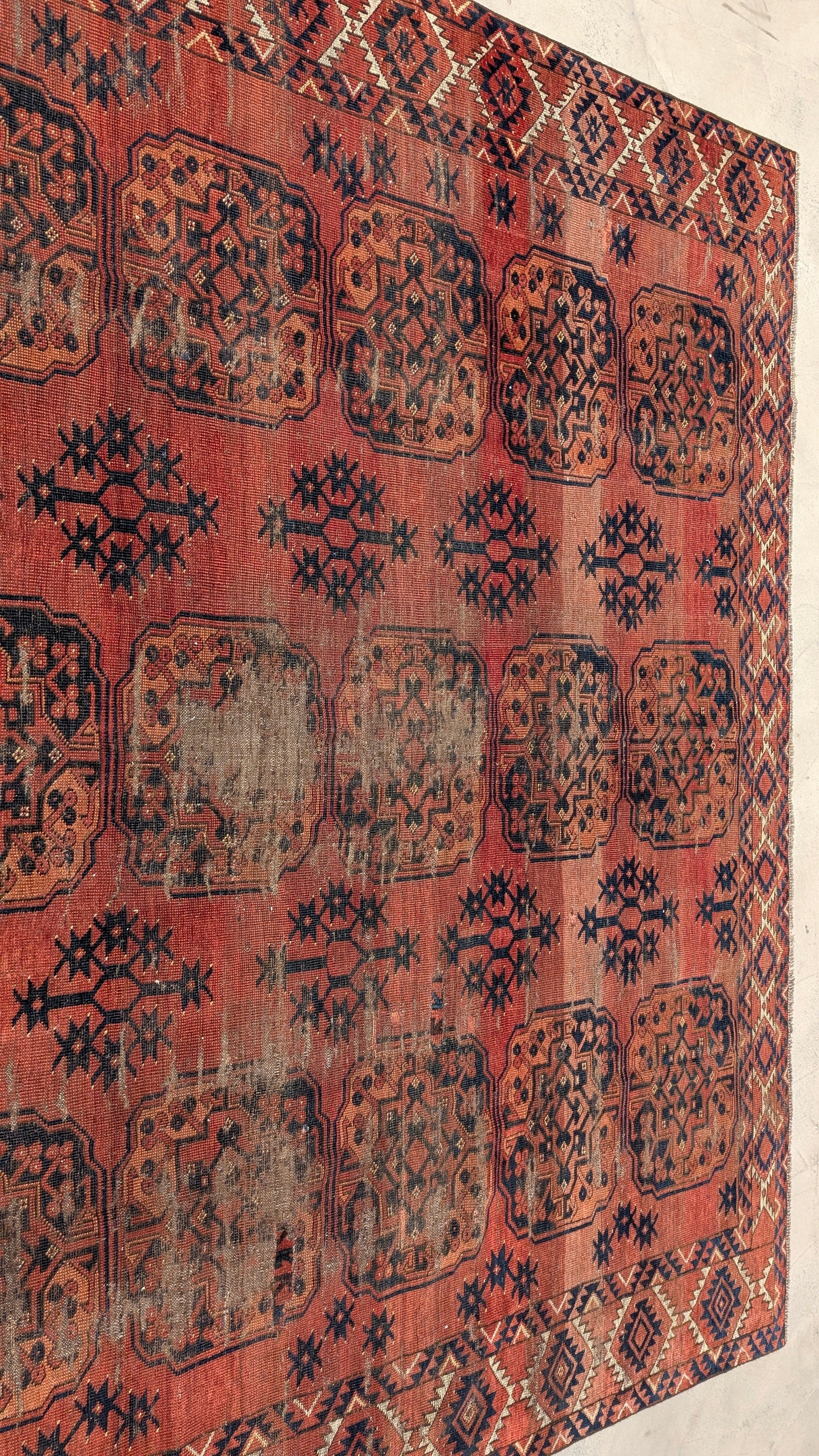 34748 AFGHAN BOKHARA 8'5" x 11'2"