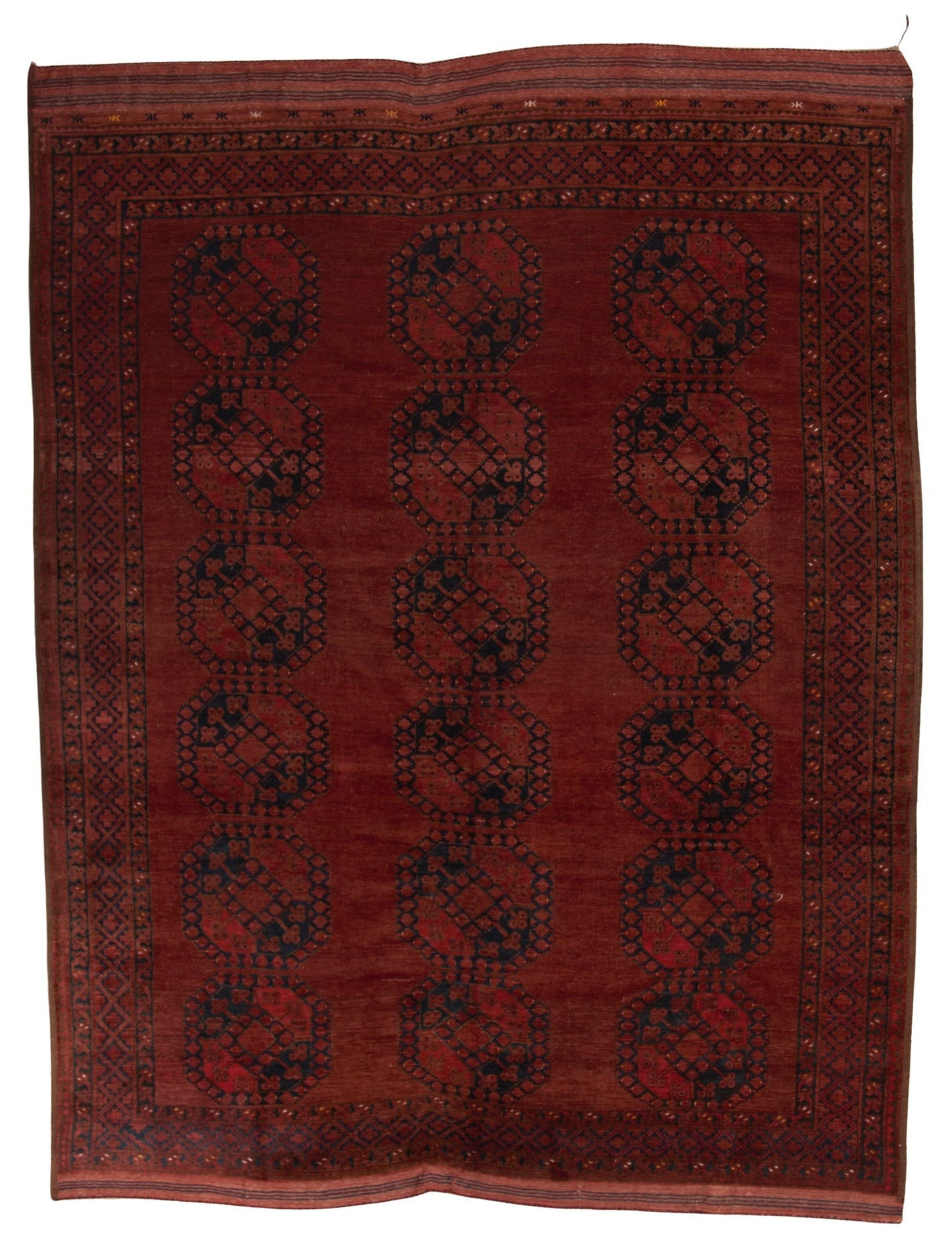 34752 AFGHAN BOKHARA 8'5" x 11'0"