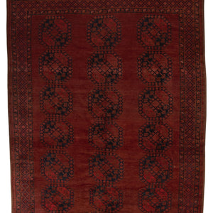 34752 AFGHAN BOKHARA 8'5" x 11'0"