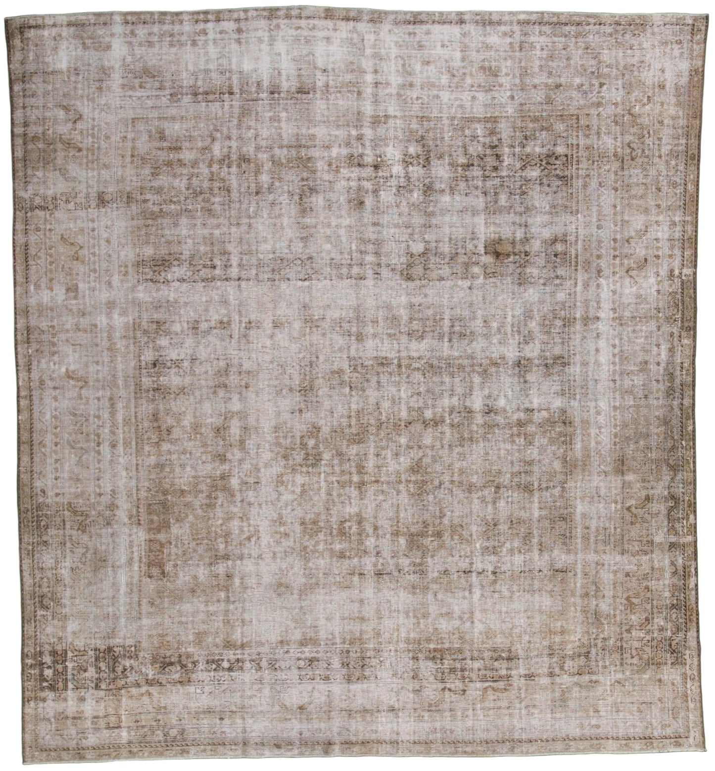 Close-up of a patterned rug.