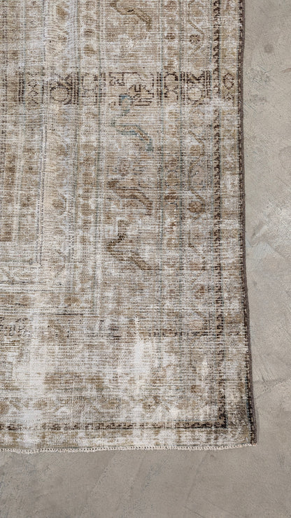 Close-up of a patterned rug.