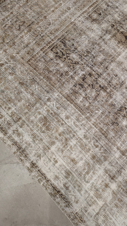 Close-up of a patterned rug.